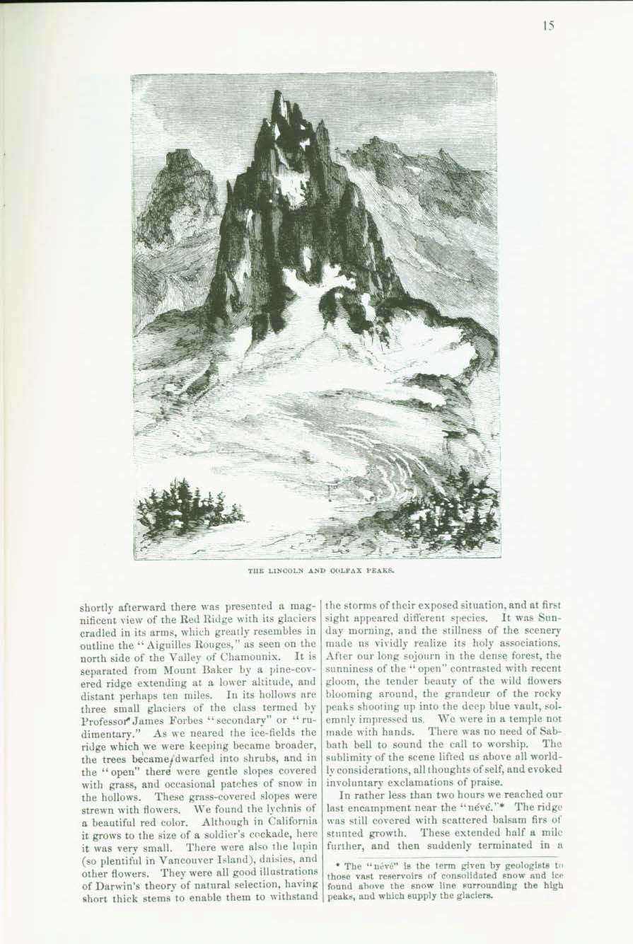 MOUNTAINEERING ON THE PACIFIC IN 1868. vist0014f+